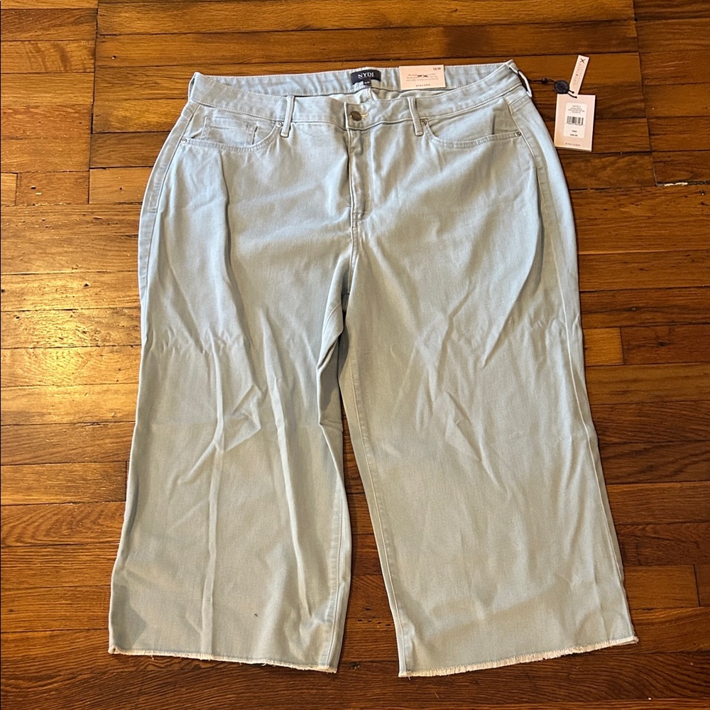 NYDJ Soft Blue Denim Pants